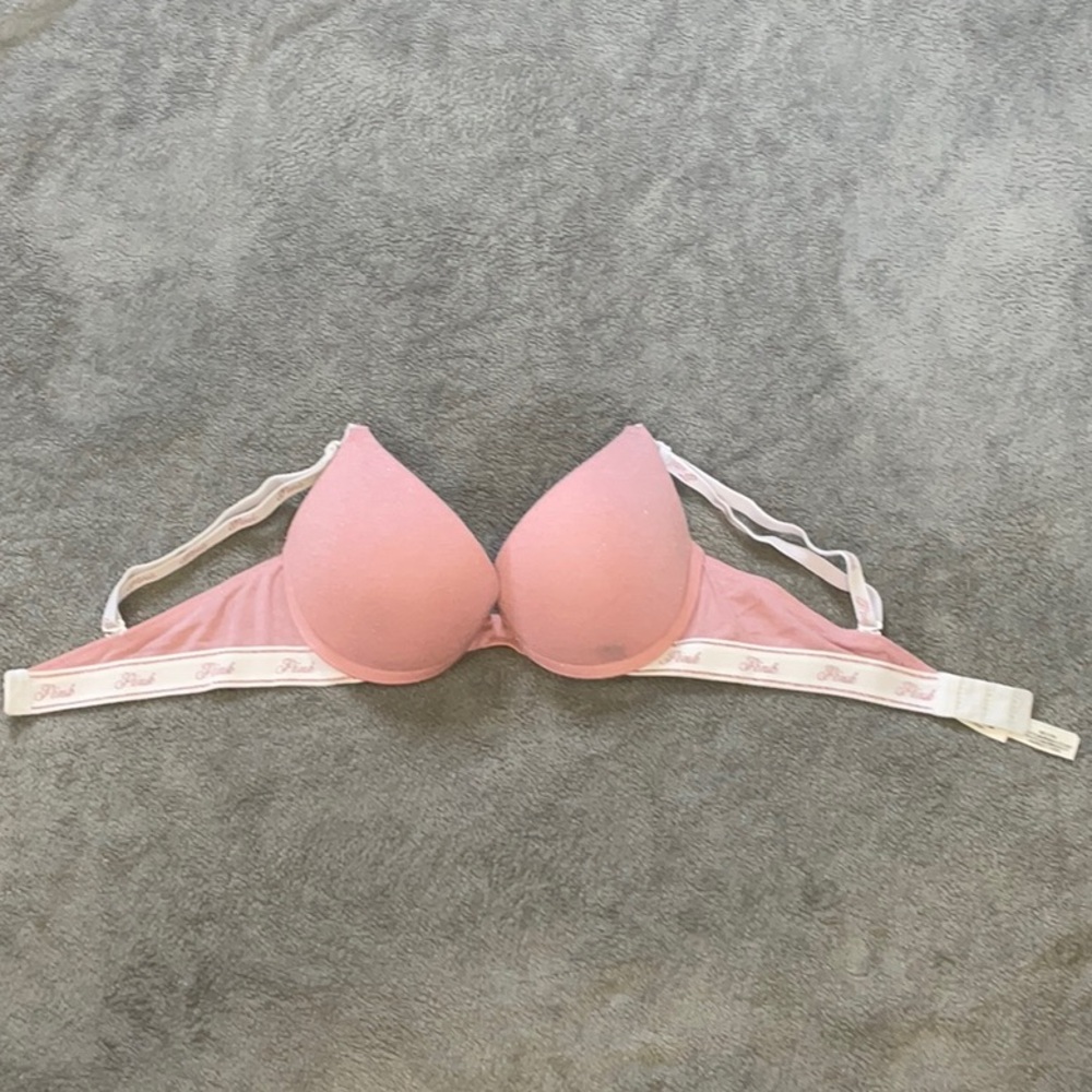 Victoria's Secret Pink T-Shirt Bra with Underwire Support